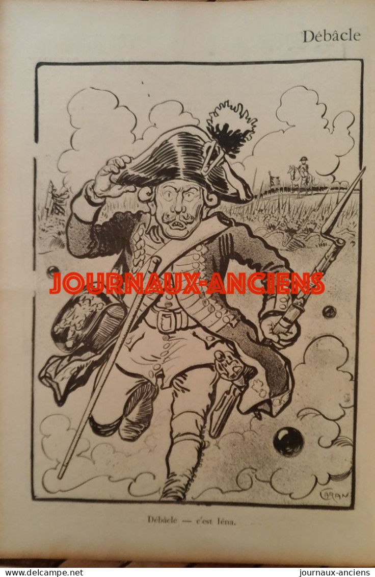 1898 JOURNAL PSST...! - N° 8 - ASSISTANCE PUBLIQUE - DEBACLE ET DESASTRE - CARAN D'ACHE - FORAIN - 1850 - 1899