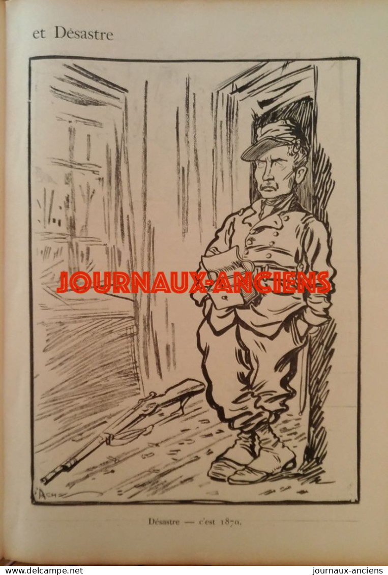 1898 JOURNAL PSST...! - N° 8 - ASSISTANCE PUBLIQUE - DEBACLE ET DESASTRE - CARAN D'ACHE - FORAIN - 1850 - 1899