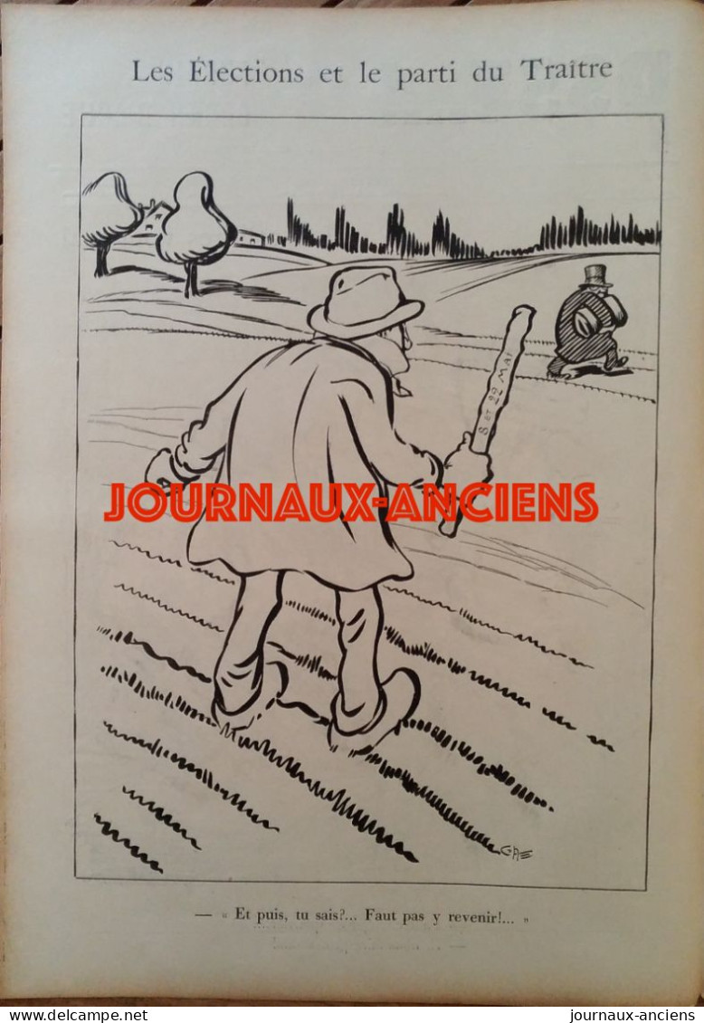 1898 JOURNAL PSST...! - LES AFFAIRES VONT MAL - LES ELECTIONS - LA PROCHAIN AUTOMOBILE- REVISION - CARAN D'ACHE - FORAIN - 1850 - 1899