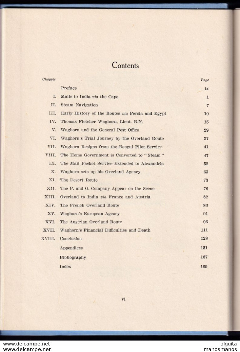 916/35 - LIVRE The Overland Mail (through Persia And Egypt), Par John Sidebottom , 174 P.,1948 , TB Etat - Filatelie En Postgeschiedenis