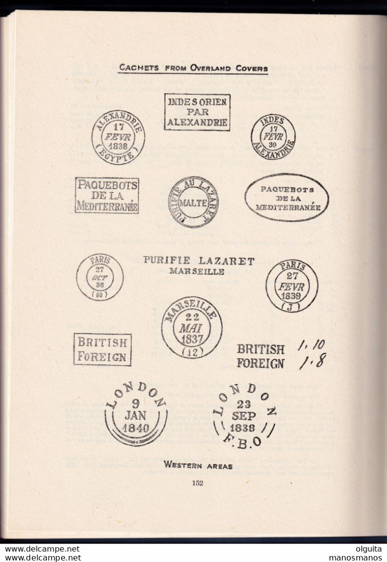 916/35 - LIVRE The Overland Mail (through Persia And Egypt), Par John Sidebottom , 174 P.,1948 , TB Etat - Filatelia E Storia Postale