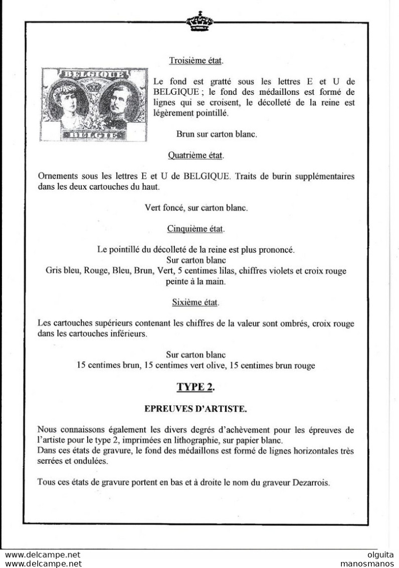 575/37 -- Antituberculeux 1926 COB 240/244 - Etude Sur 7 Feuilles D' Album , 6 Timbres Dont DEPOT Et 1 Lettre. - Andere & Zonder Classificatie