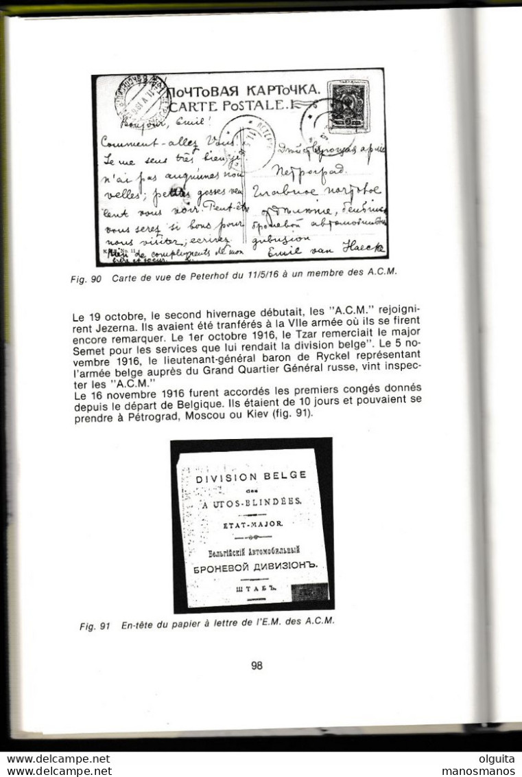 957/35 - LIVRE Censure Et Postes Militaires Belges 1914/1929 , Par Silverberg ,159 Pg , Nouvelle édition 1982 -  TB Etat - Militärpost & Postgeschichte