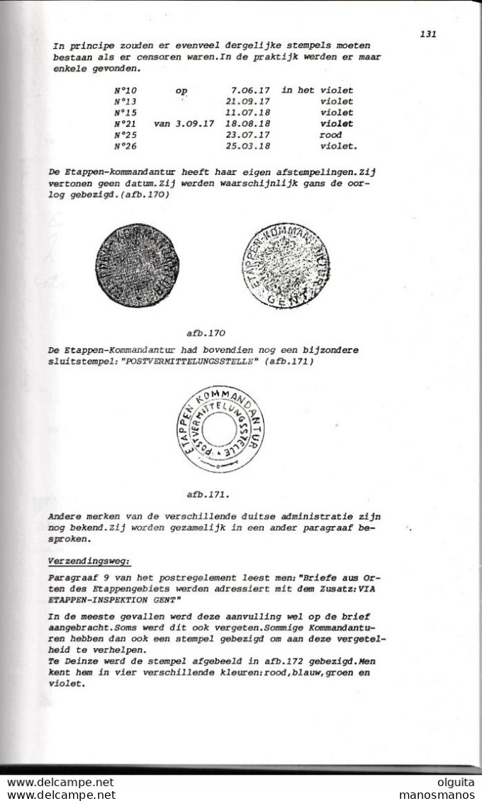 968/35 -- Livre GENT : POSTMERKEN, Door Reynaerts, 1991 , 293 Pages - ETAT NEUF (Exemplaire 1 Sur 55 Publiés) - Filatelia E Historia De Correos