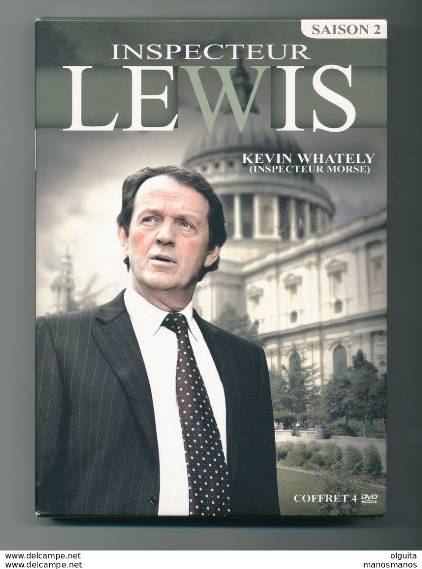 DVD Inspecteur LEWIS Saison 2 Complète - 4 Episodes De 90 Min. Chacun -  FR / ENG - Etat Neuf - Séries Et Programmes TV