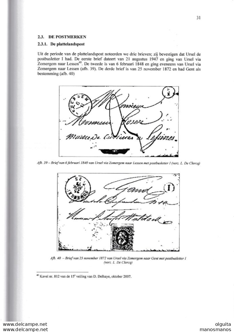 909/39 --  LIVRE/BOEK FISTO Nr 107 - Postgeschiedenis KNESSELARE, 43 Blz, 2010, Door Walter Ronsse - Philately And Postal History