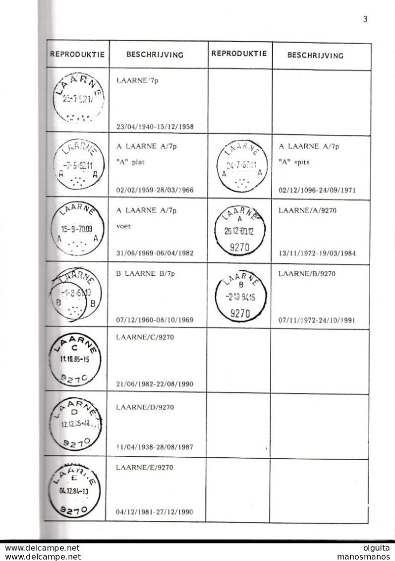 903/39 --  LIVRE/BOEK FISTO Nr 38 - Raddagtekeningstempels L Oost Vl. , 54blz, 1993, Door De Meester,Maenhout,Vervaet - Cancellations