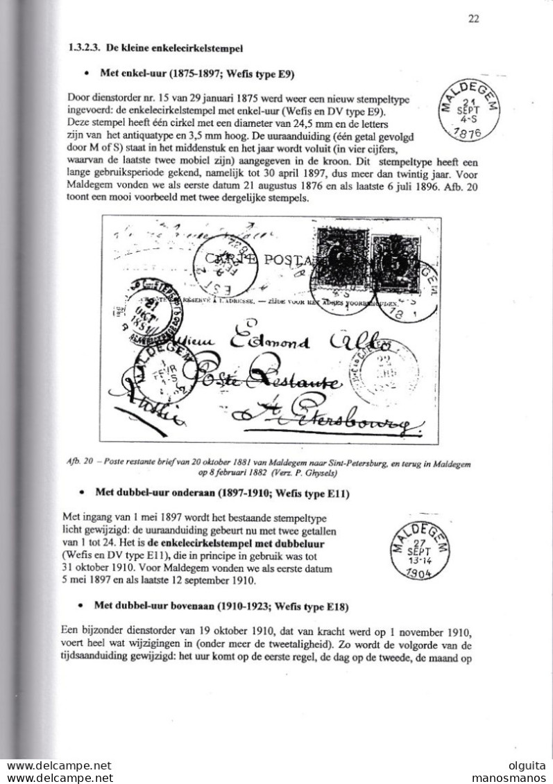 908/39 --  LIVRE/BOEK FISTO Nr 92 - Postgeschiedenis MALDEGEM, 60 Blz, 2007, Door Ghyssels En Ronsse - Philately And Postal History