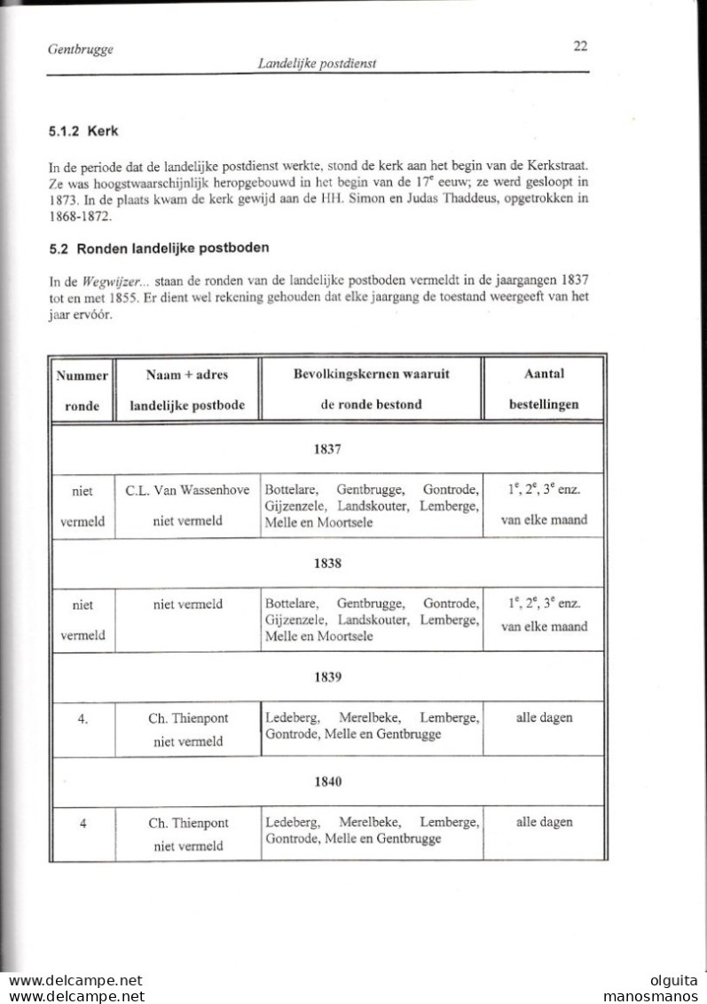 906/39 --  LIVRE/BOEK FISTO Nr 63 - Postgeschiedenis GENTBRUGGE , 91 blz, 1999, door Eric de Meester