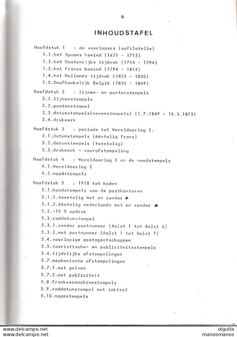 992/35 --  LIVRE/BOEK FISTO Nr 9 - Postgeschiedenis Der Stad AALST , 151 Blz ,  1986 , Door W. De Doncker - Philatelie Und Postgeschichte