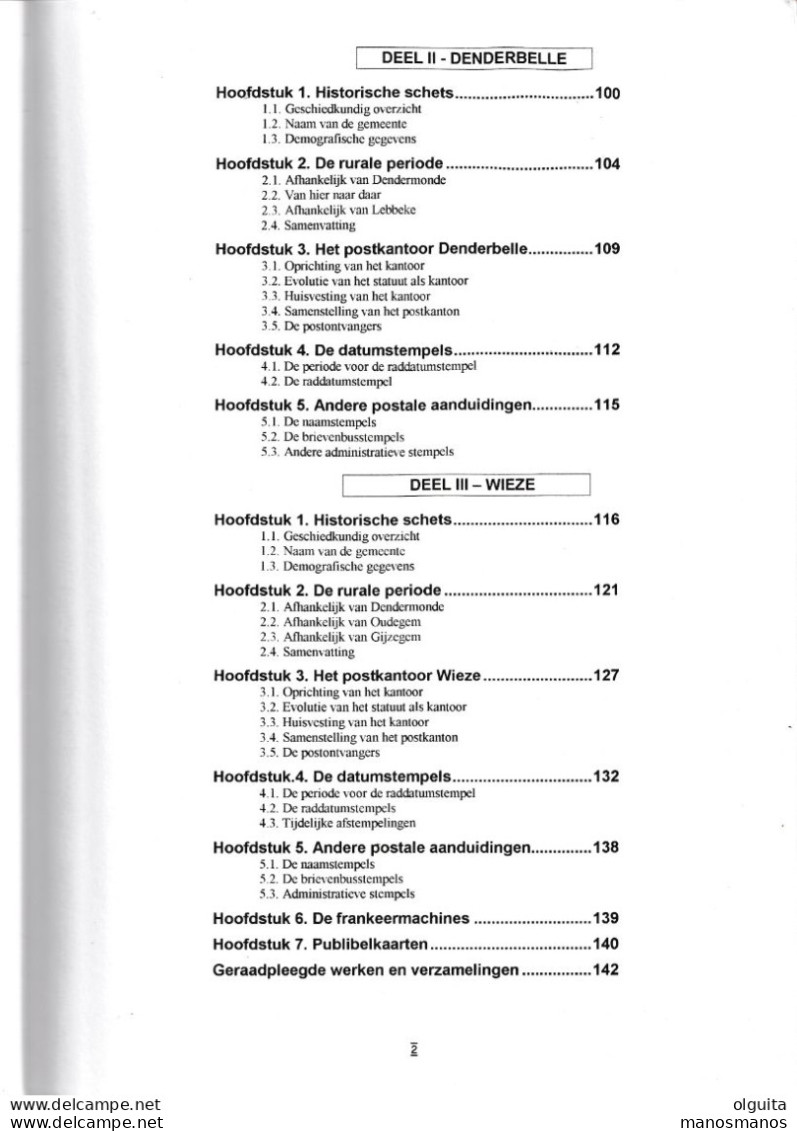 905/39 --  LIVRE/BOEK FISTO Nr 58 - Postgeschiedenis LEBBEKE, DENDERBELLE,WIEZE , 144 Blz, 1998, Door Julien Heyvaert - Filatelia E Historia De Correos