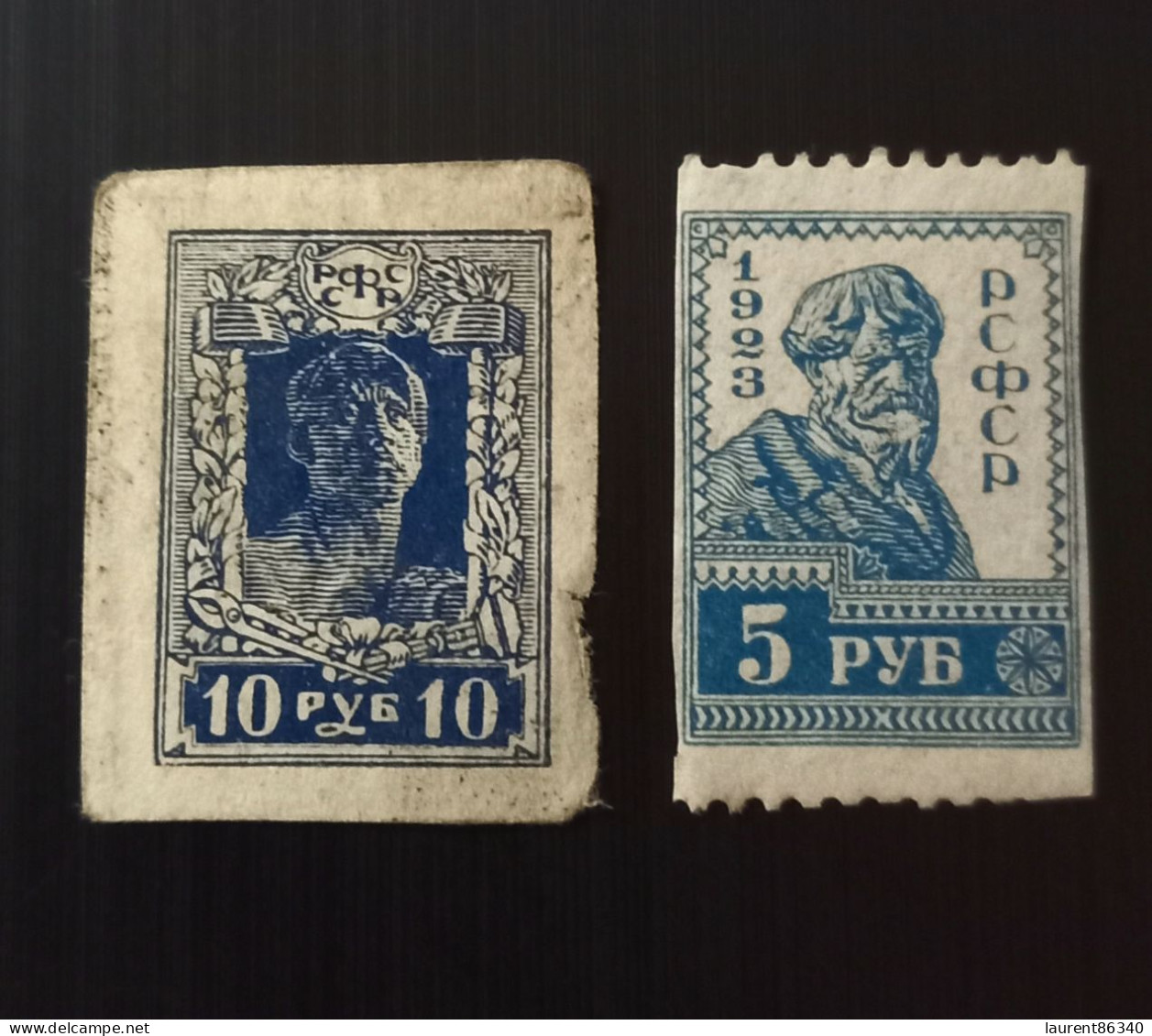 Russie 1922 -1923 Worker And Soldier & 1923 Soldier, Worker And Peasant - Used Stamps