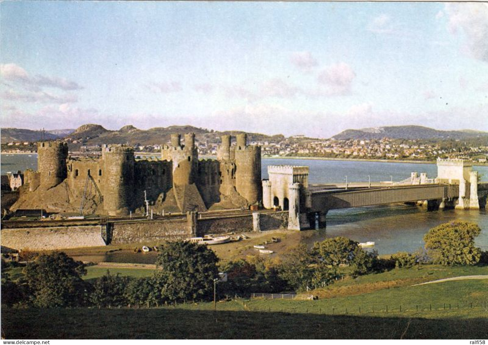 1 AK Wales * Conway Castle (auch Conwy Castle) Erb. Von 1283 Bis 1287 - Seit 1986 UNESCO Weltkulturerbe * - Caernarvonshire