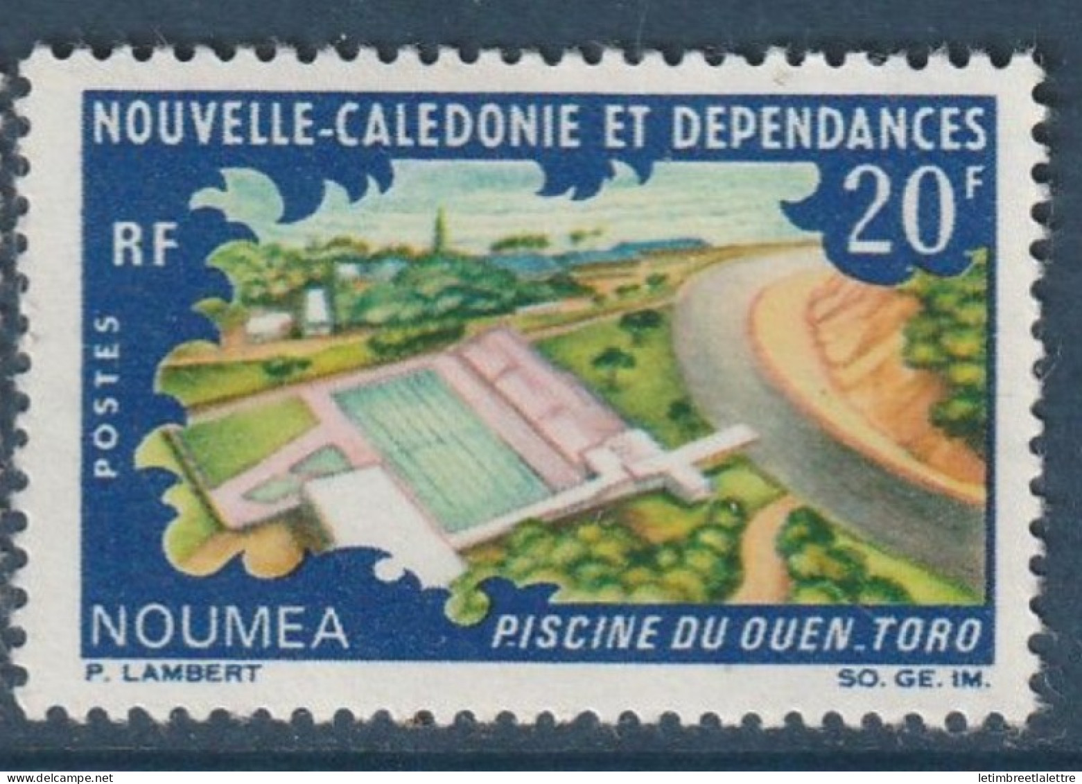 Nouvelle Calédonie - YT N° 338 ** - Neuf Sans Charnière - 1968 - Nuevos