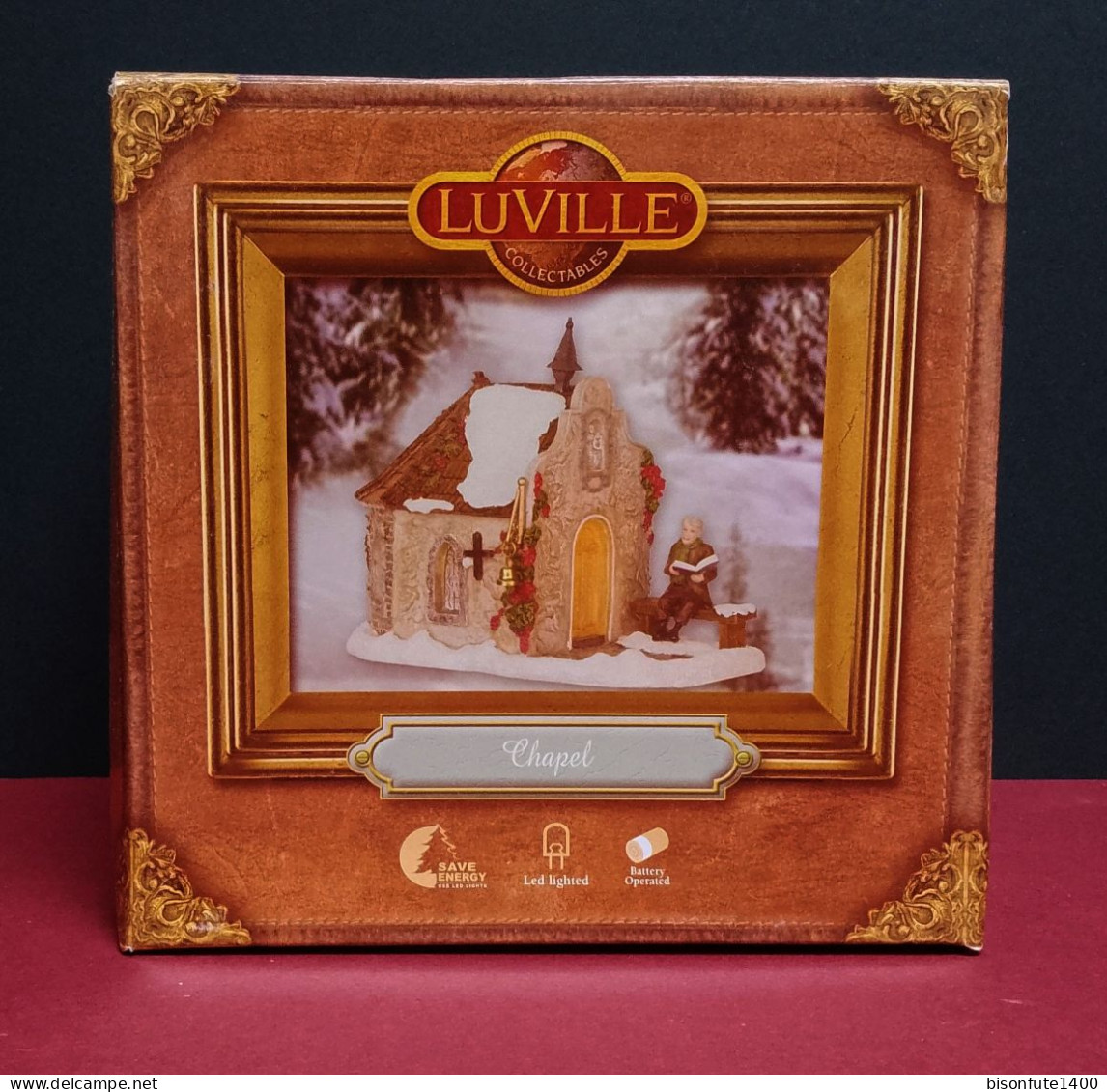 Collection LUVILLE : Sujet de décoration pour créer un décor de Noël au pied du sapin ( Voir photos et descriptif )