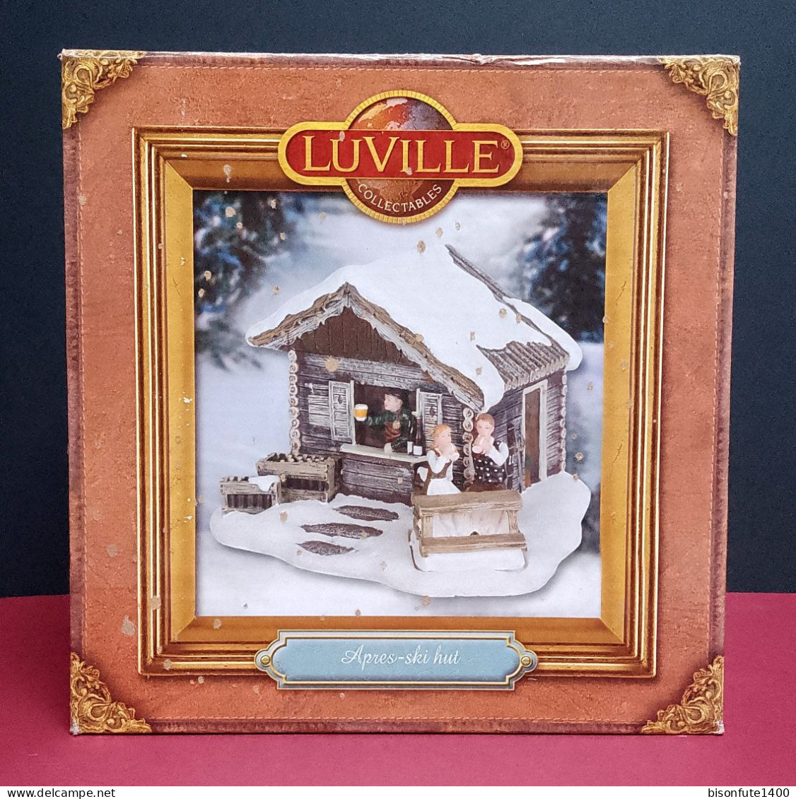 Collection LUVILLE : Sujet de décoration pour créer un décor de Noël au pied du sapin ( Voir photos et descriptif )