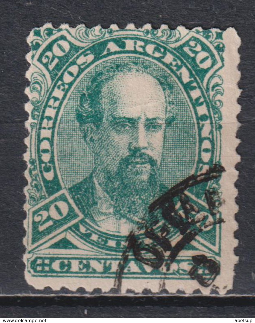 Timbre Oblitéré D'Argentine De 1889 N° 67 - Used Stamps