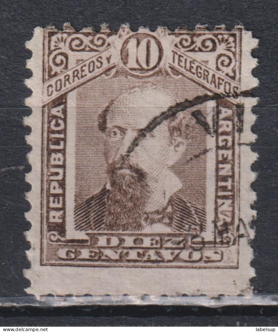 Timbre Oblitéré D'Argentine De 1890 N° 82 - Used Stamps
