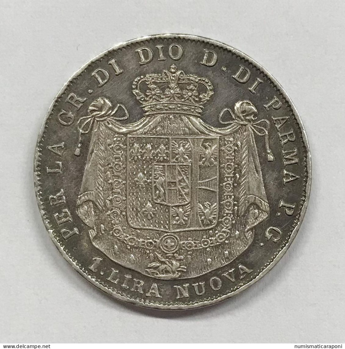 Ducato Di Parma  Maria Luigia 1815 1847 1 Lira Nuova 1815 Gig.9 Bb/spl  E.263 - Emilie