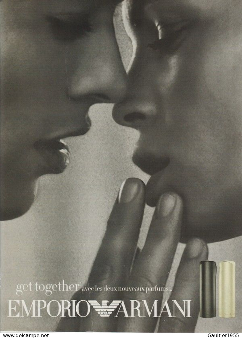 Publicité Papier - Advertising Paper - Armani - Publicités Parfum (journaux)