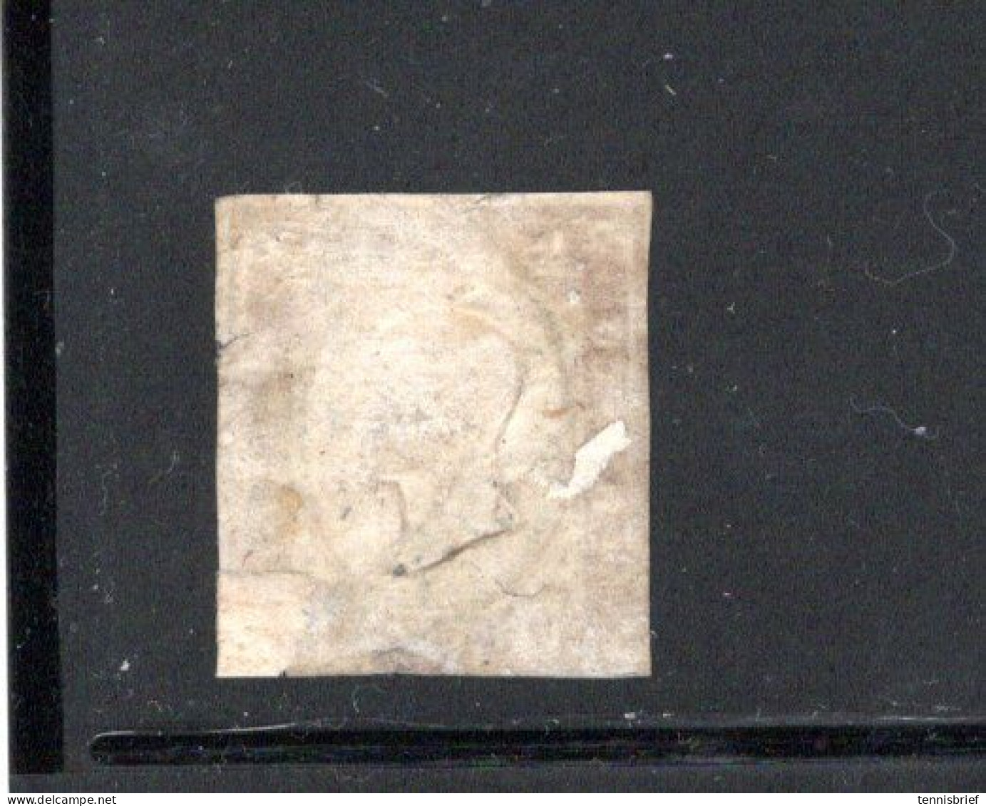 1861 , 3 Lire , Clear Cancel  " TORINO -6.NOV.61 ", Small Faults, Foto Expertised  , Michel € 3200,- #1410 - Sardegna