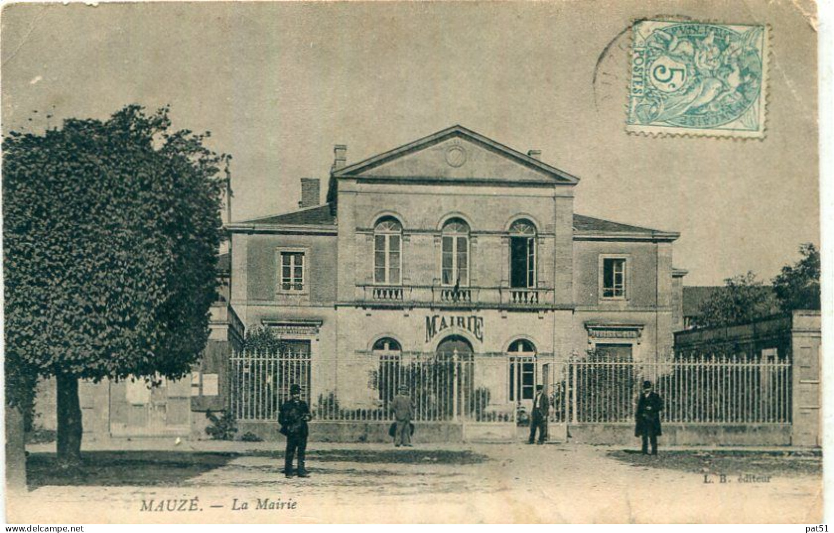 79 - Mauzé : La Mairie - Mauze Sur Le Mignon