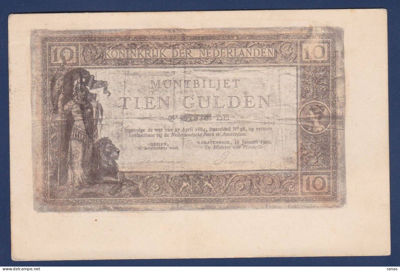 CPA Billet De Banque Banknote Circulé - Münzen (Abb.)