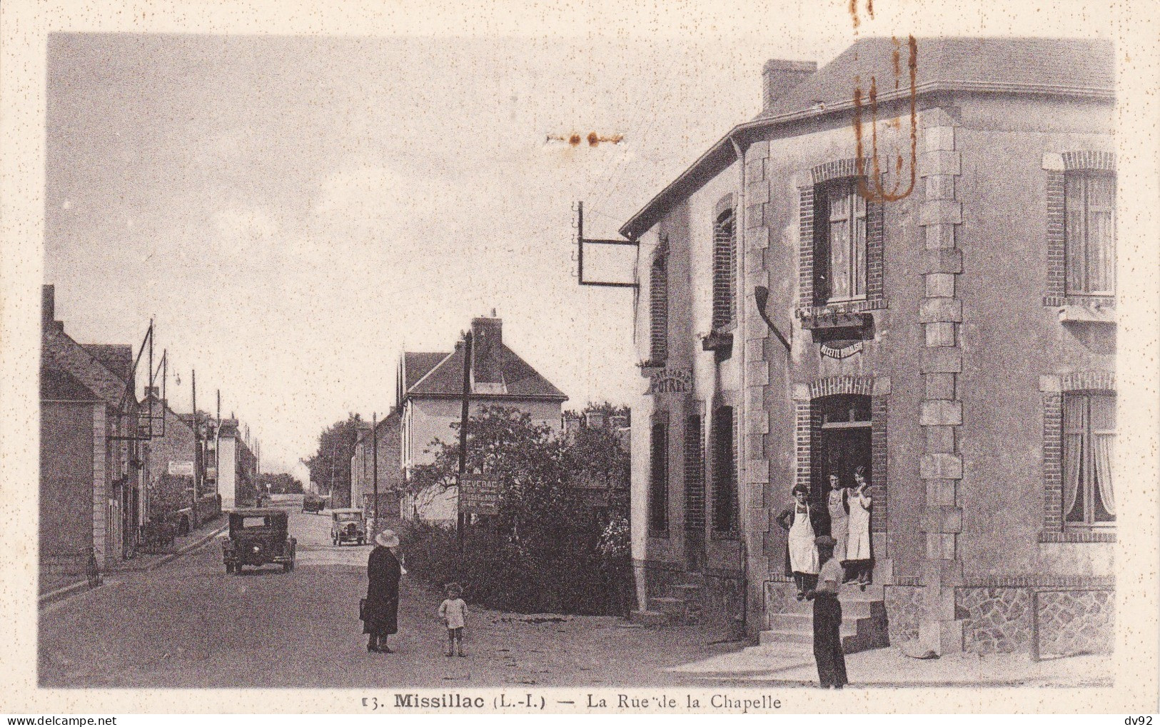 LOIRE ATLANTIQUE MISSILLAC LA RUE DE LA CHAPELLE - Missillac