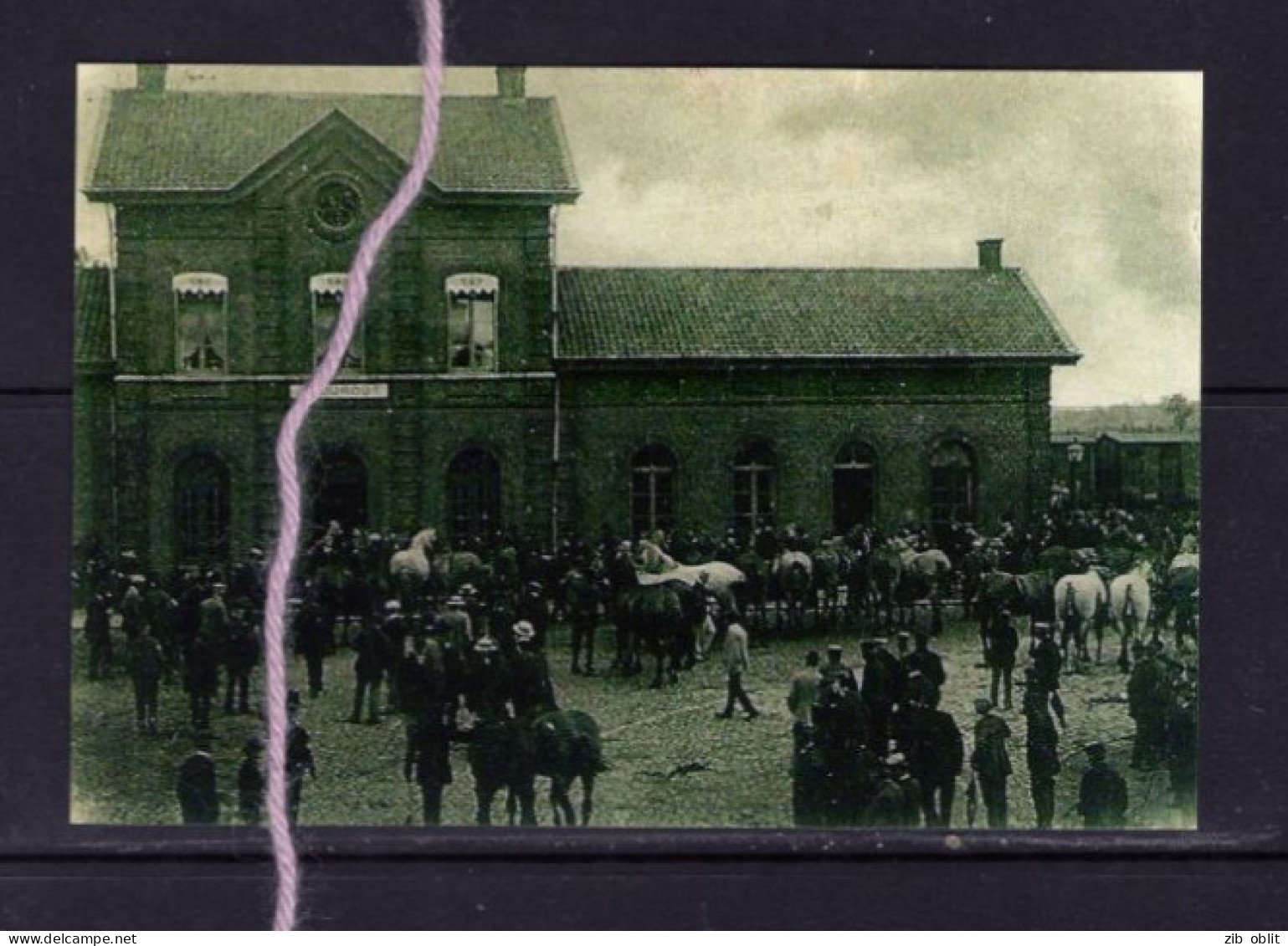 PHOTO  THOUROUT THOROUT GARE STATIE STATION  REPRO - Torhout