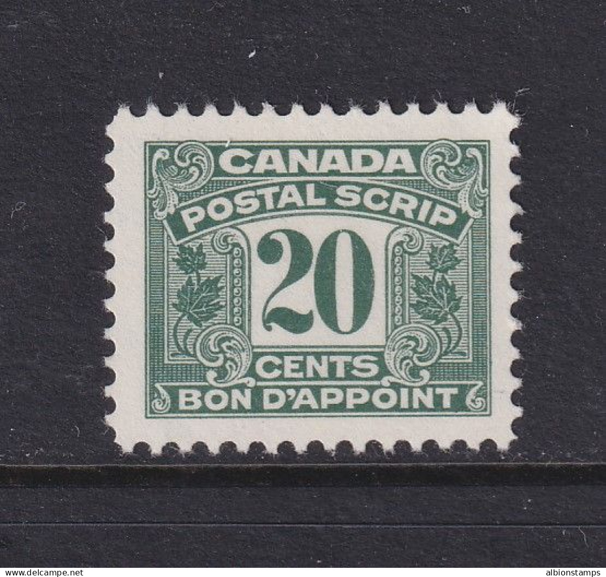 Canada Revenue (Federal), Van Dam FPS51, MNH - Revenues