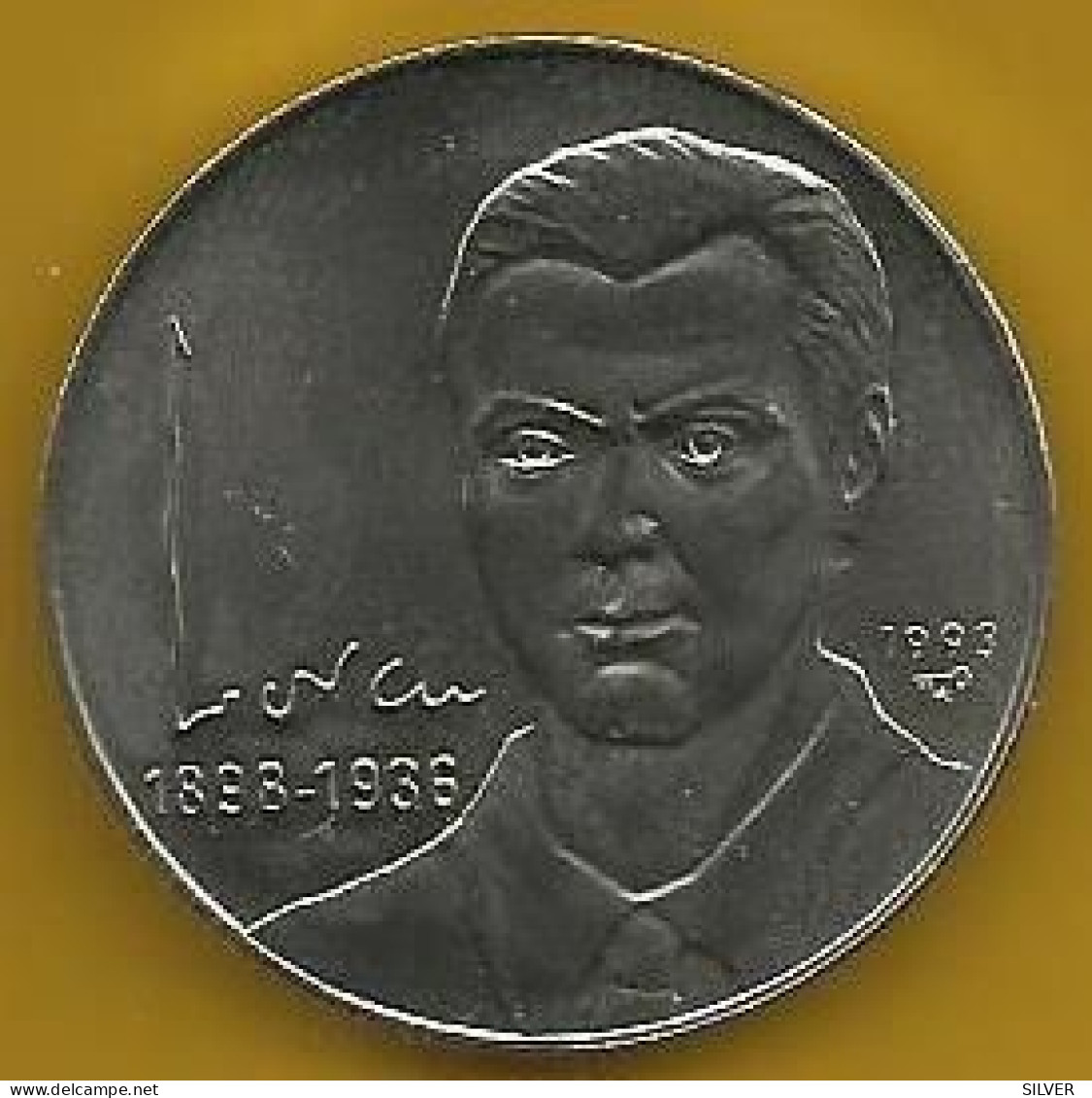 CUBA 1 PESO Federico Garcia Lorca UNC TRES RARE - Cuba