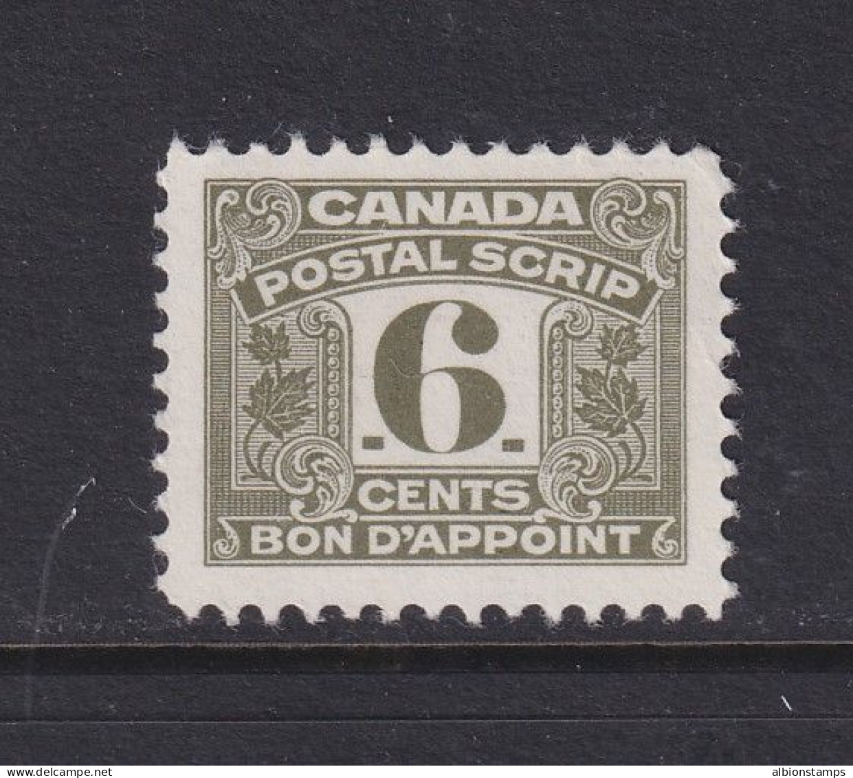 Canada Revenue (Federal), Van Dam FPS46, MNH - Steuermarken