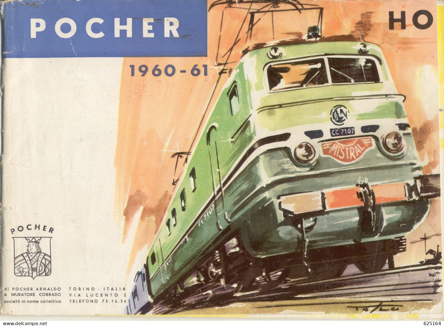 Catalogue POCHER 1960-61 HO 1/87  Italiano English - English