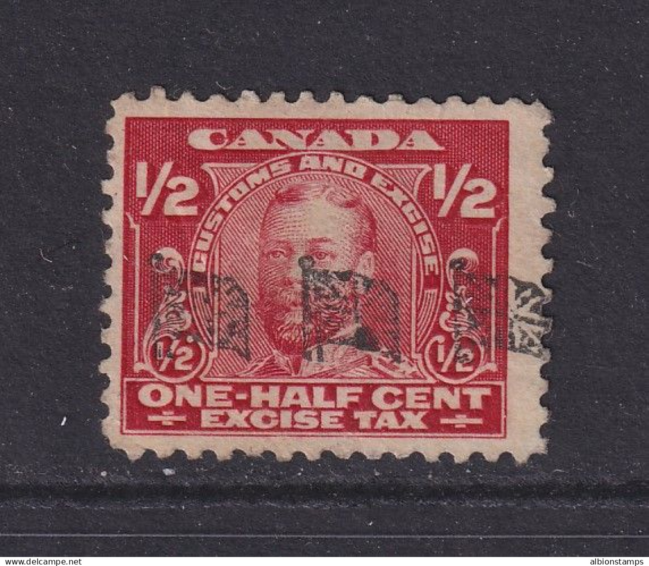 Canada Revenue (Federal), Van Dam FX2b, Used, Flag Precancel - Fiscali