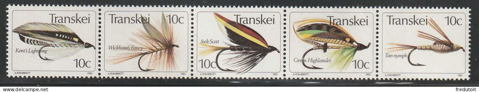 TRANSKEI - N°83/7 ** (1981) Mouches Artificielles Pour La Pêche. - Transkei