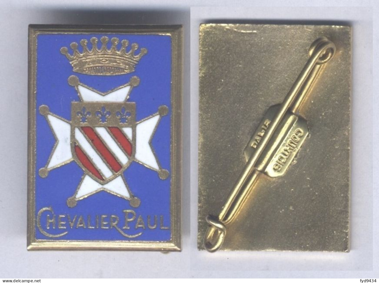 Insigne De L'Escorteur D'Escadre Chevalier Paul - Marine