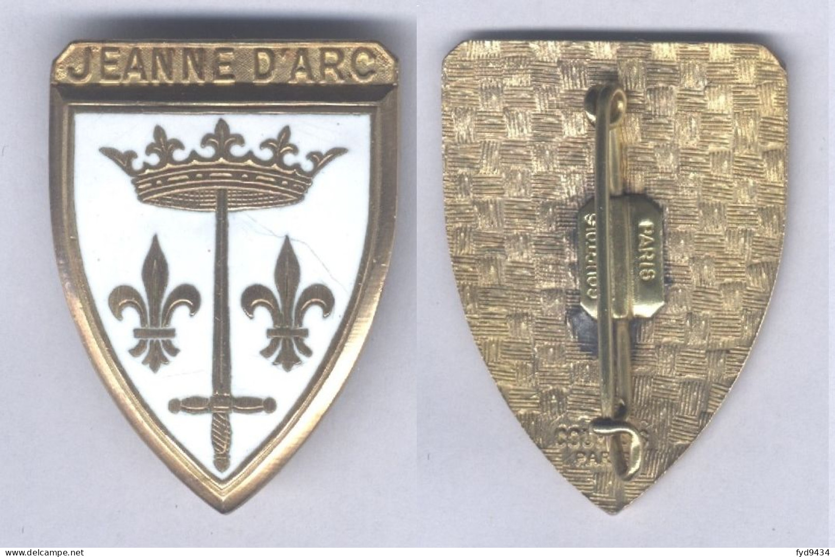 Insigne Du Croiseur Jeanne D'Arc - Marinera