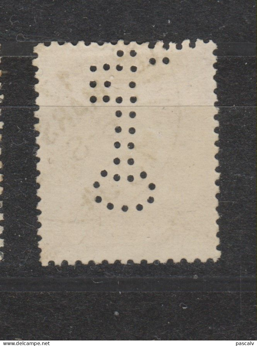 COB 51 Perforé "clef" - 1863-09