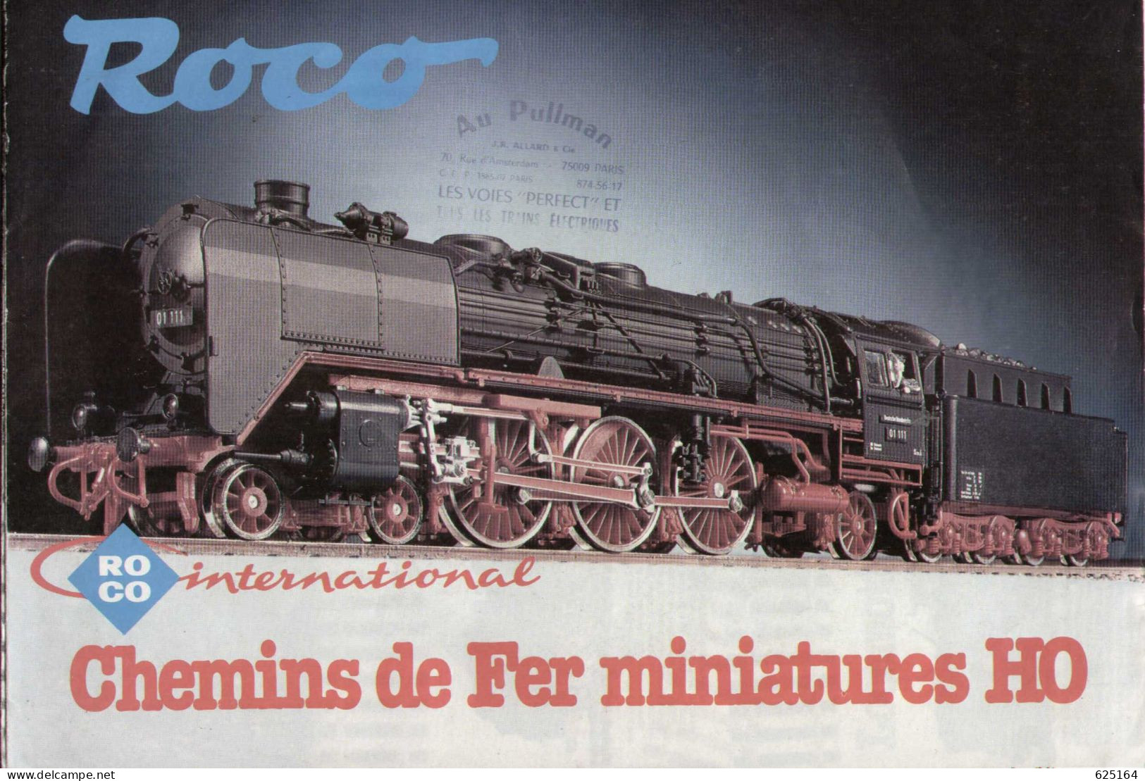 Catalogue ROCO 1979 International - Chemin De Fer En Miniature HO Poster - Französisch