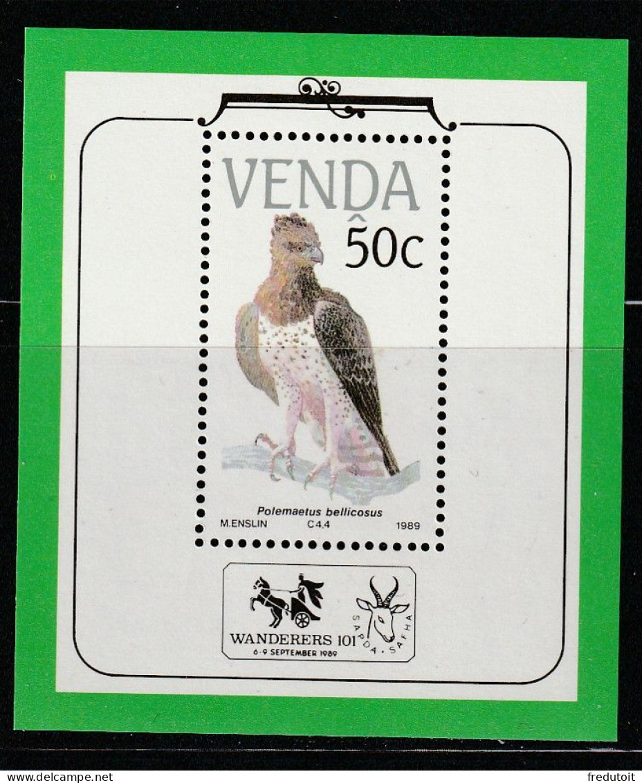 VENDA - BLOC N°5 ** (1989) Oiseaux - Venda