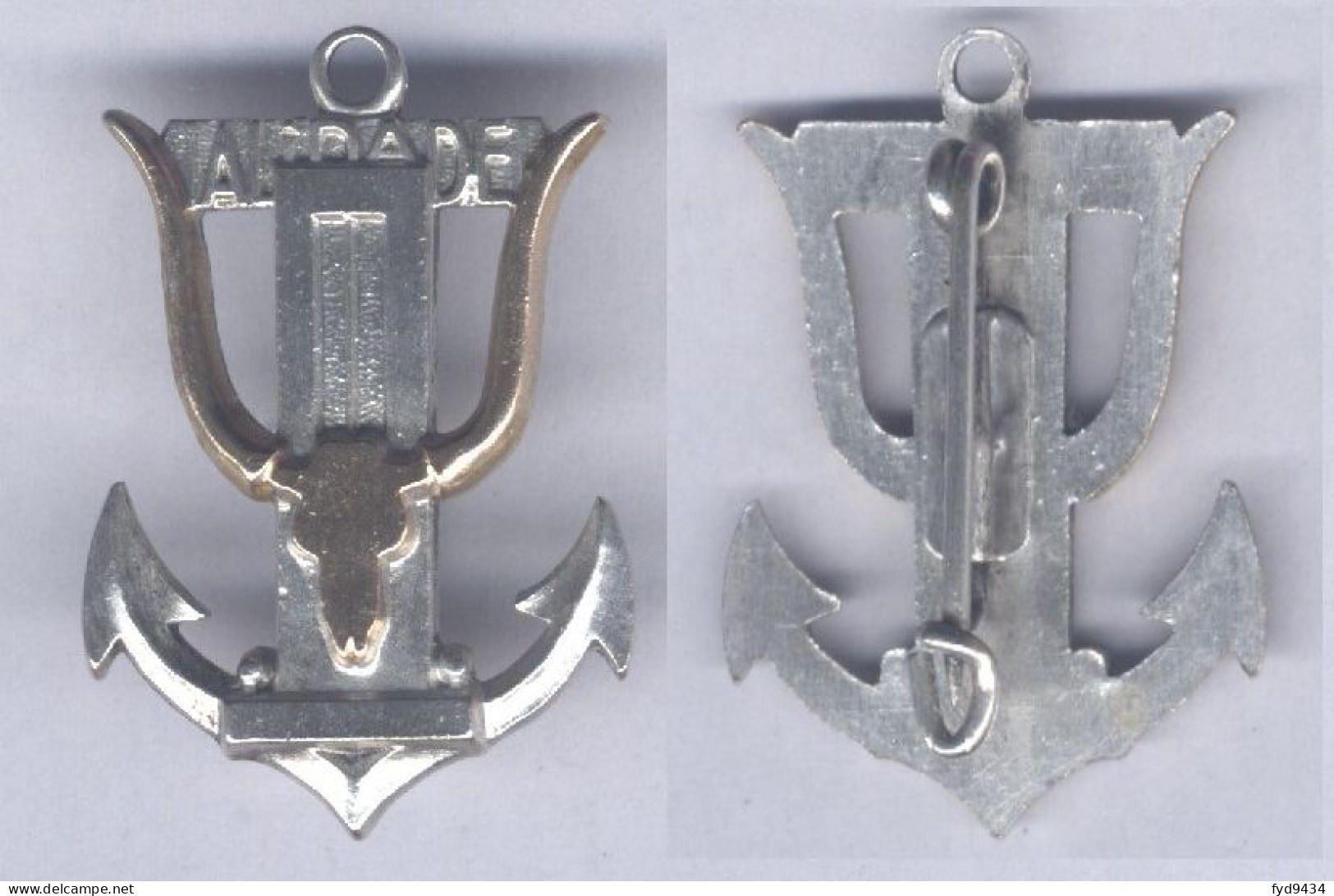 Insigne Du Bâtiment Hydrographe Alidade - Navy