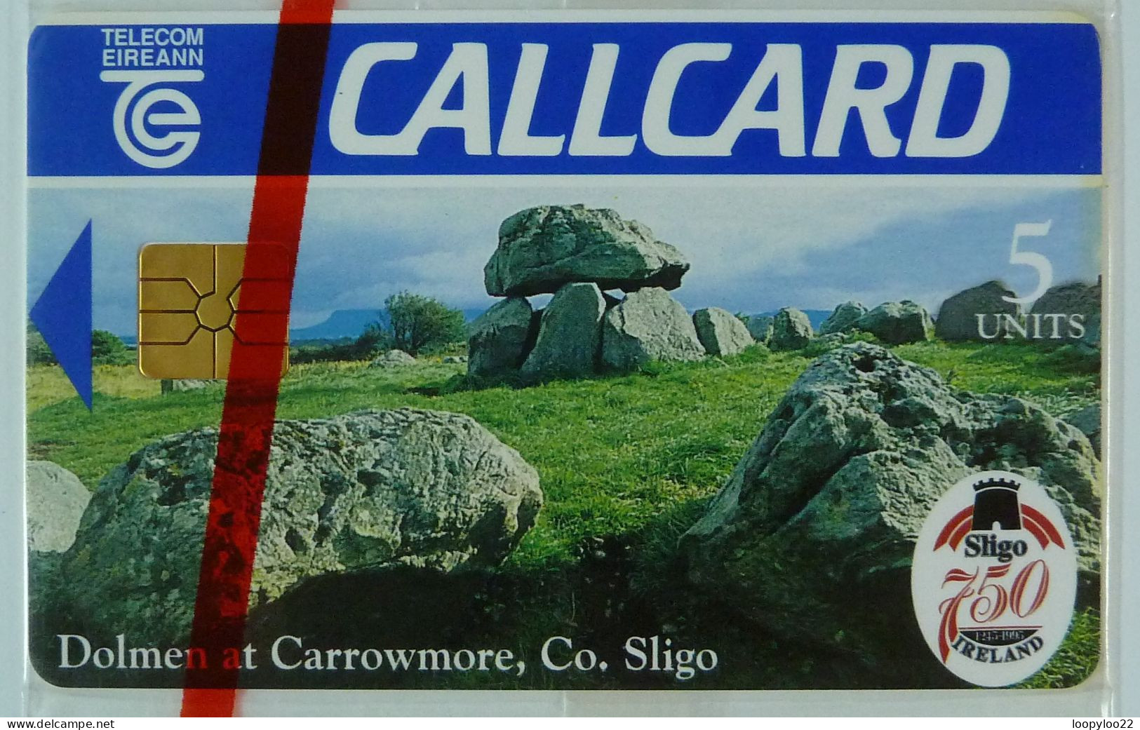 IRELAND - CallCard - Chip - 1108 - Dolmen At Carrowmore, Co. Sligo - 5 Units - Mint Blister - Irland