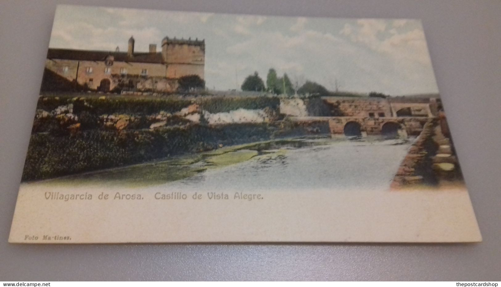 SPAIN ESPAÑA Villagarcia De Arosa -Castillo De Vista Alegre - Carte Bon état EARLY UNDIVIDED BACK UNUSED - Other & Unclassified