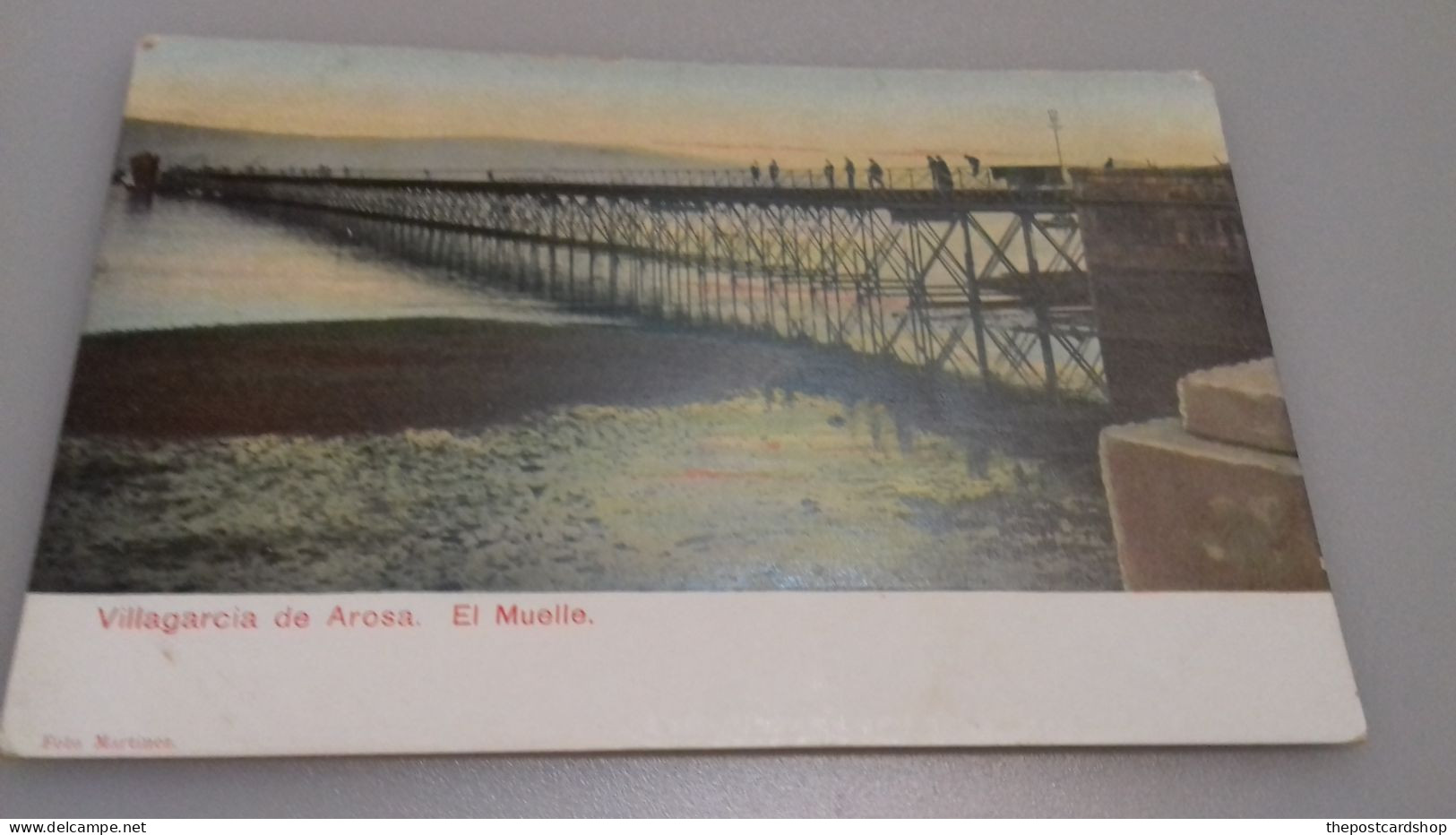 SPAIN ESPAÑA VILLAGARCIA DE AROSA EL MUELLE - Carte Bon état EARLY UNDIVIDED BACK UNUSED - Autres & Non Classés