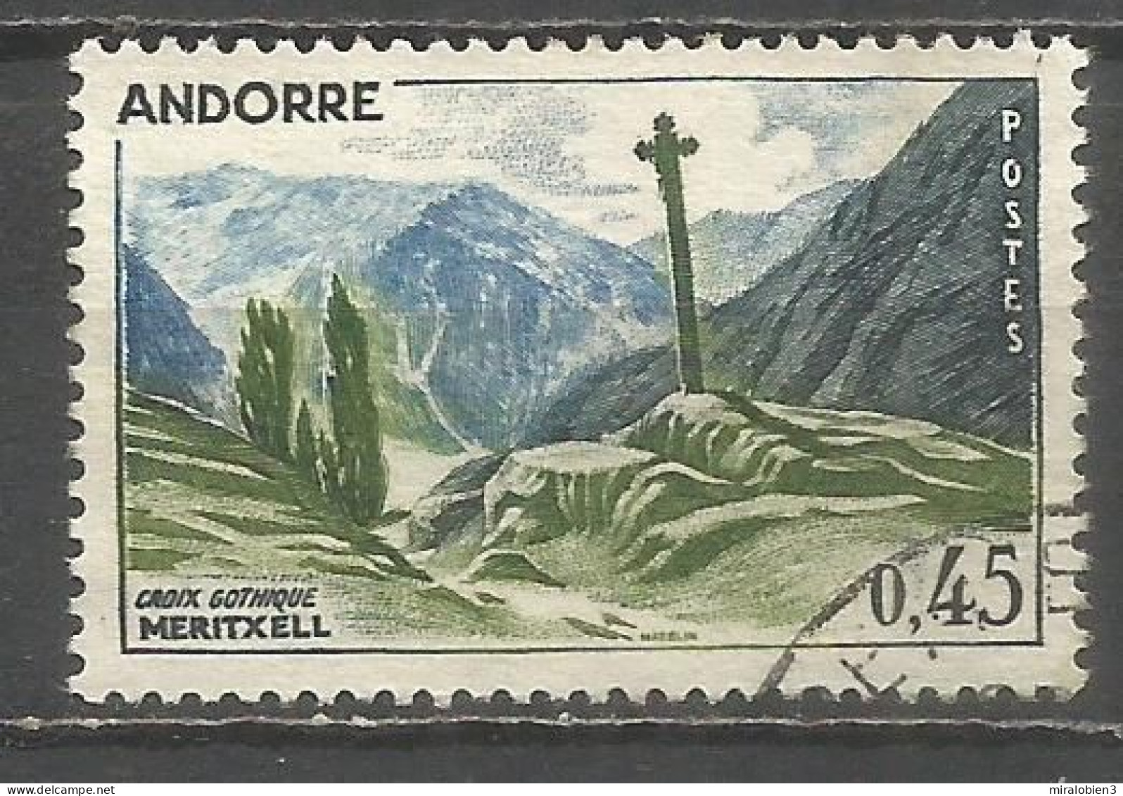 ANDORRA FRANCESA YVERT NUM. 160  USADO - Used Stamps