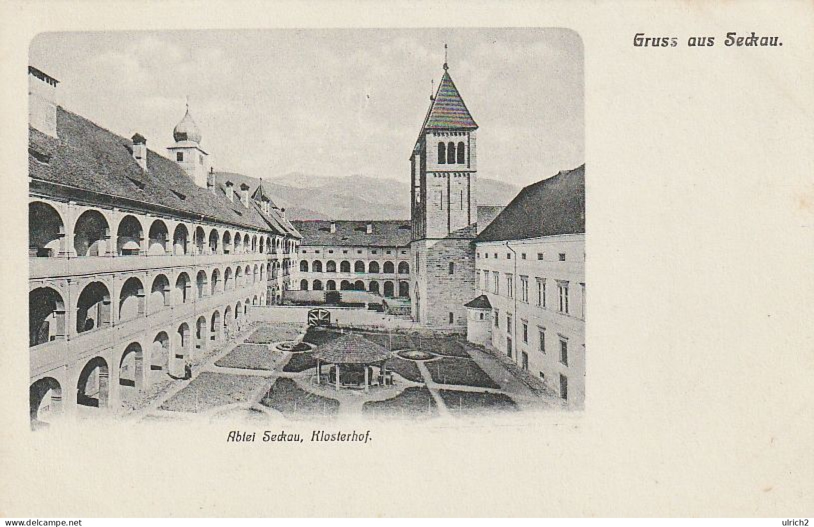AK Gruss Aus Seckau - Abtei Seckau - Klosterhof - Ca. 1900  (66022) - Seckau