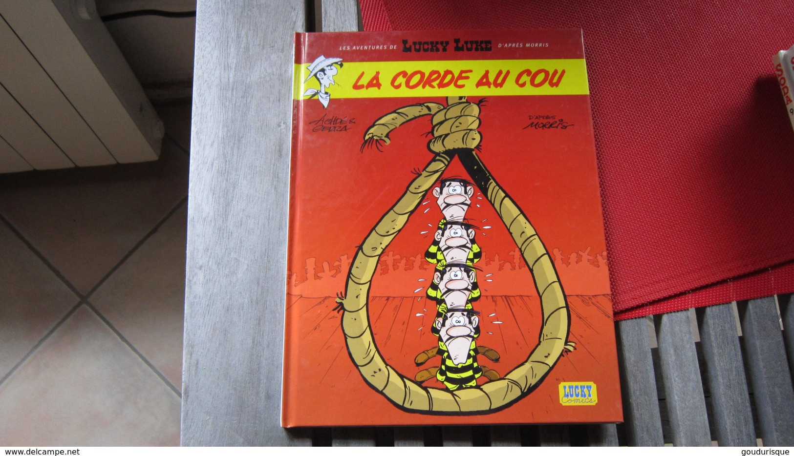 EO LUCKY LUKE   LA CORDE AU COU   ACHDE  GERRA   MORRIS - Lucky Luke