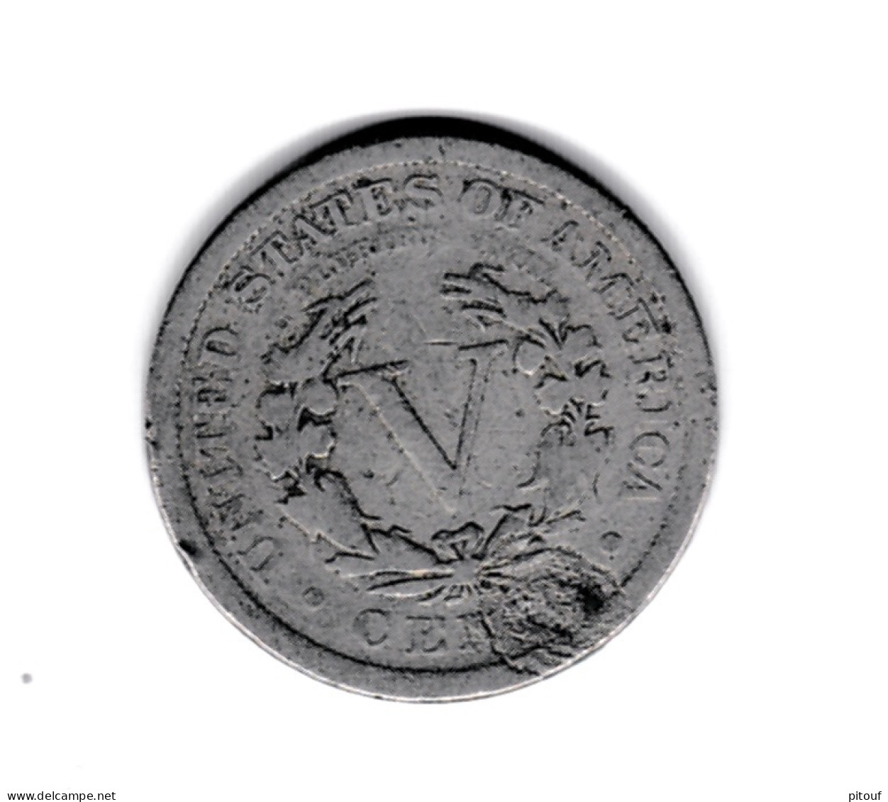 5 Cent 1904 TB - 1883-1913: Liberty