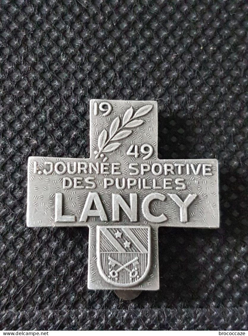 Médaille - Suisse - Lancy 1949 - 1ère Journée Sportive Des Pupilles - Other & Unclassified