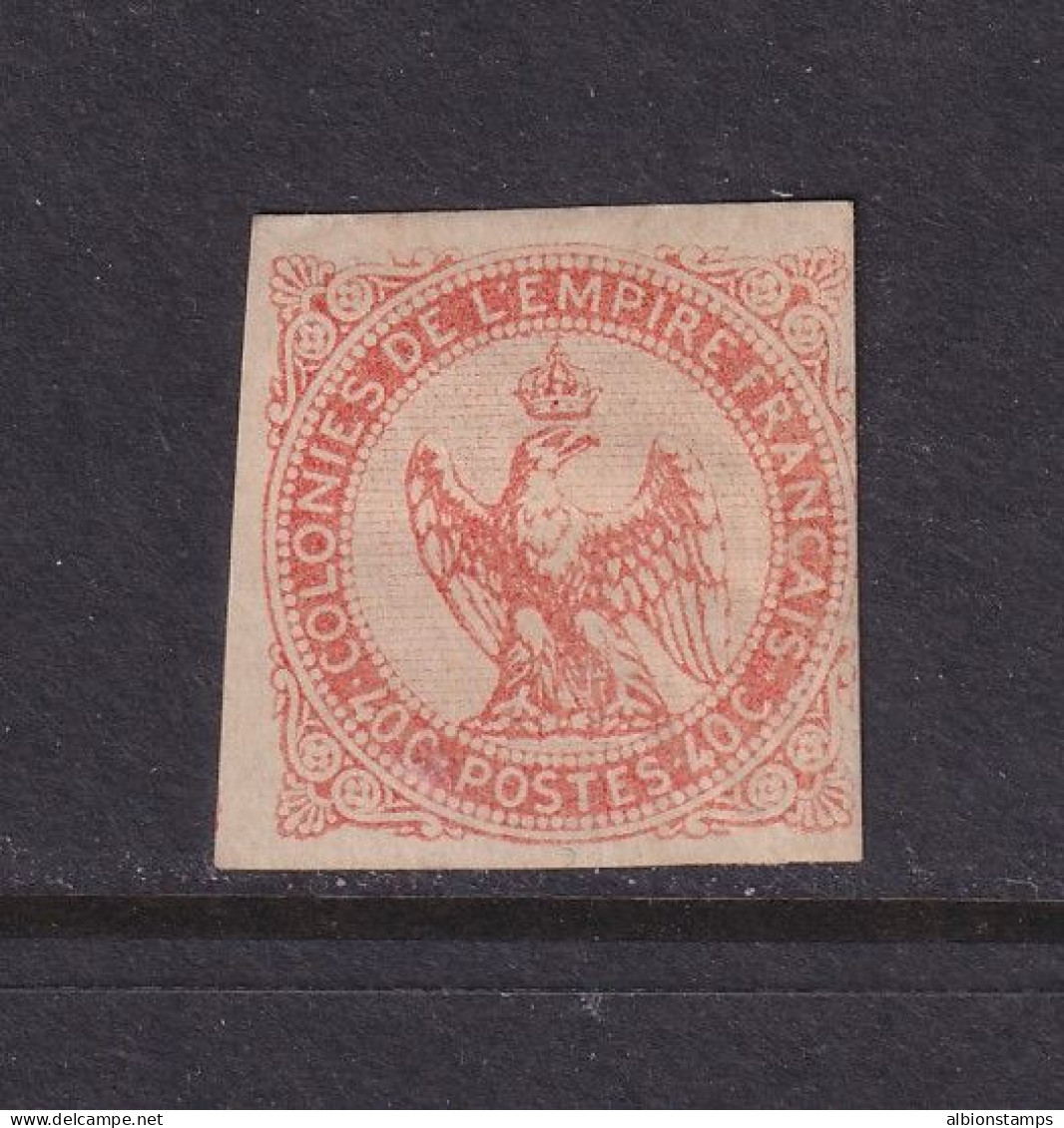 French Colonies (General), Scott 5 (Yvert 5), MHR - Aquila Imperiale